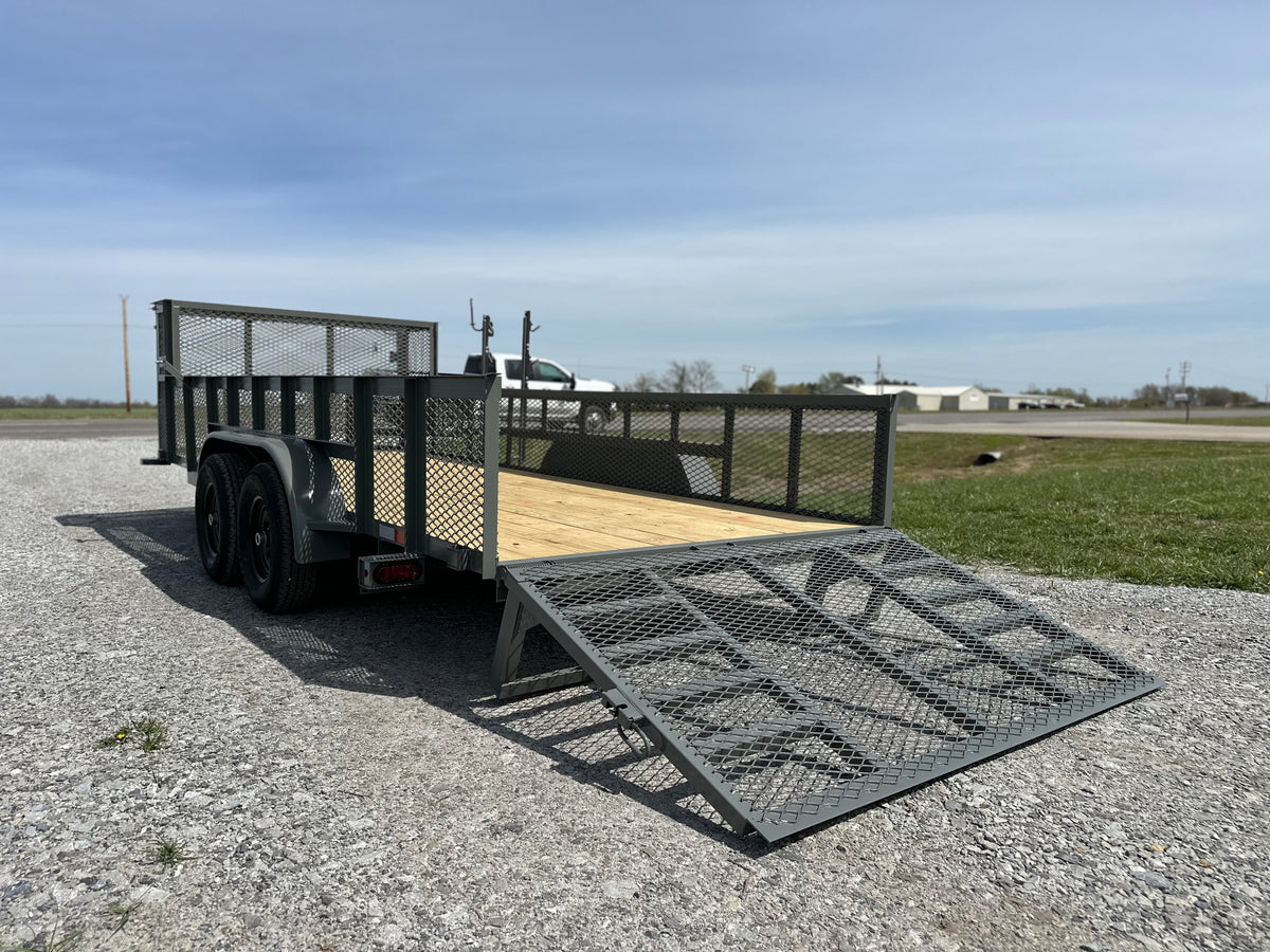 2026 Ridgeline 82×16 7K Landscape Utility Trailer #0567